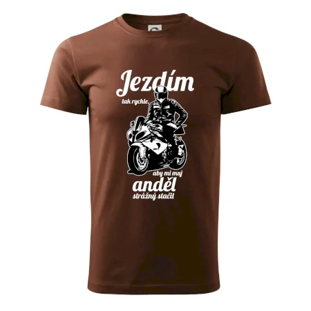 Silniční motorka - jezdím tak rychle, aby mi můj anděl strážný stačil