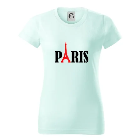 Paris nápis Eiffelova věž