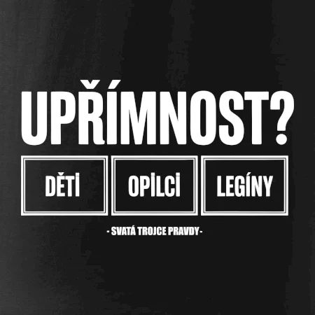 Upřímnost dětí opilci a legíny