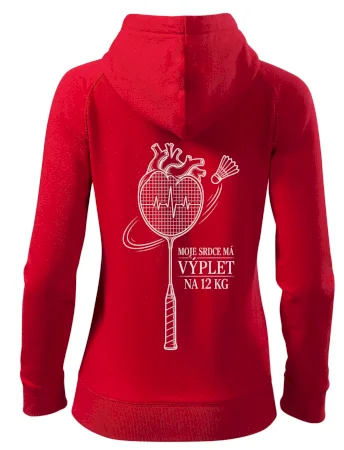 Badminton srdce s výpletem