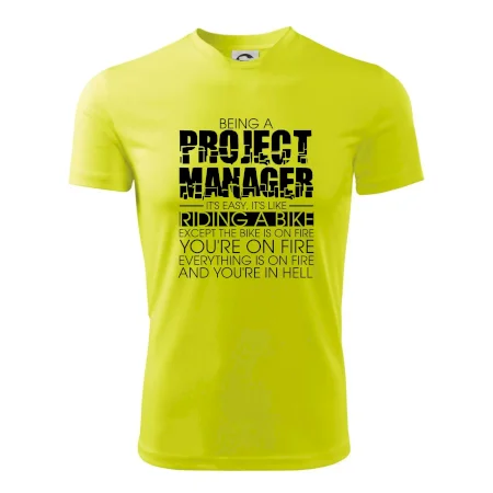 Being A Project Manager - bike