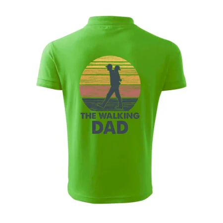 The walking dad - tata s dítětem na zádech