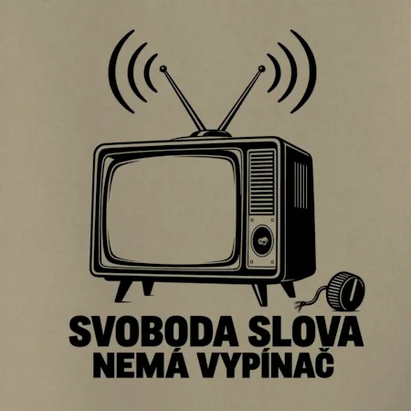 Svoboda slova nemá vypínač retro televize