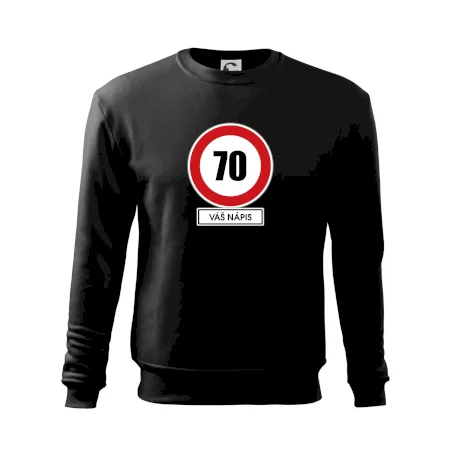 Dopravní značka - rychlost 70 - váš nápis