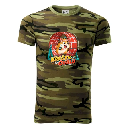 Běžecký křeček na oválu