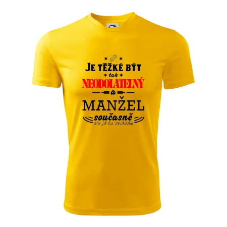 Je těžké být tak neodolatelný - manžel