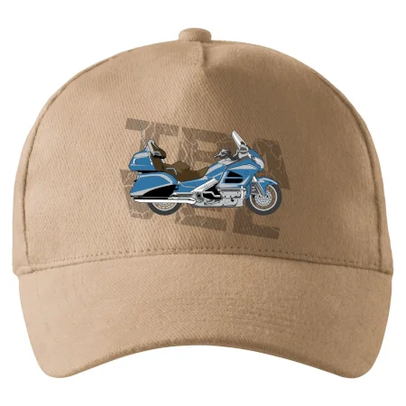 Cestovní motorka Amerika modrá