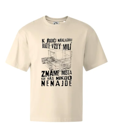 K řidiči náklaďáku buďte vždy milý