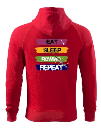 Eat sleep rowing repeat barevné