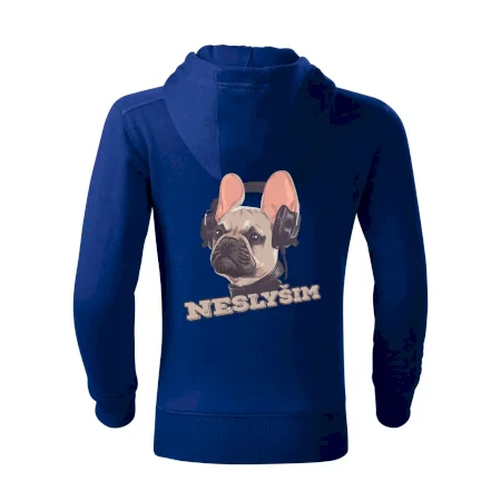 Francouzský buldoček neslyším