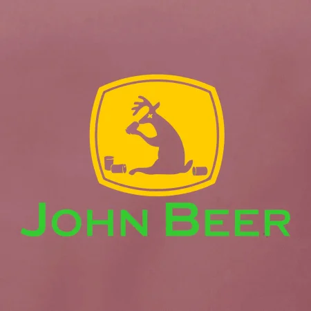 John Beer jelen s pivem