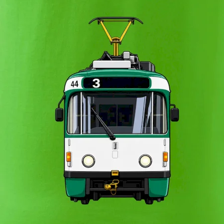 T3R SLF čelo tramvaje linka 3