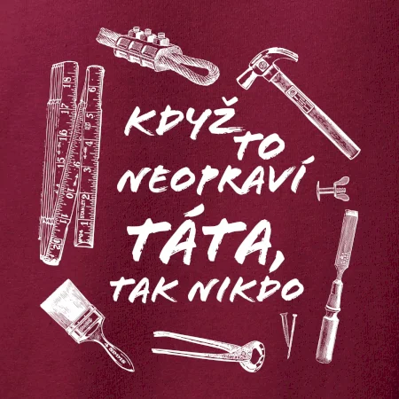 Když to neopraví táta, tak nikdo černobílé