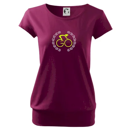 GO cyklista (fluo potisk)