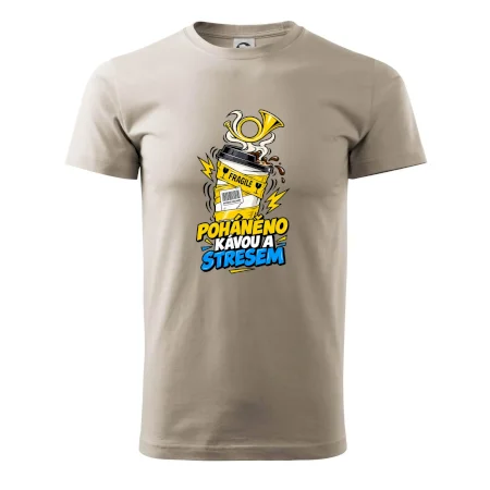 Poháněno kávou a stresem