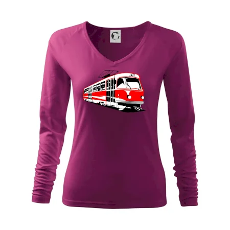 Tramvaj T3R barevná