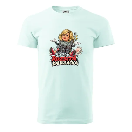 Alenka - rozbitá kalkulačka