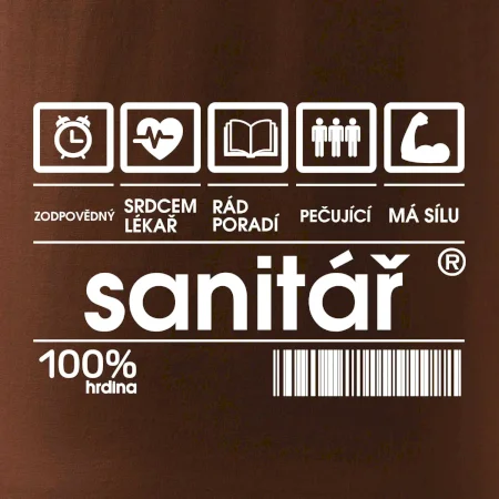 Čárový kód sanitář