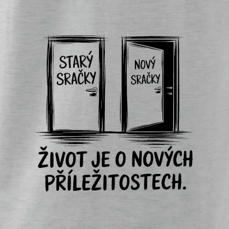 Dveře  - starý sračky - nový sračky