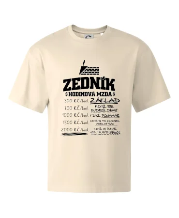 Hodinová mzda zedník