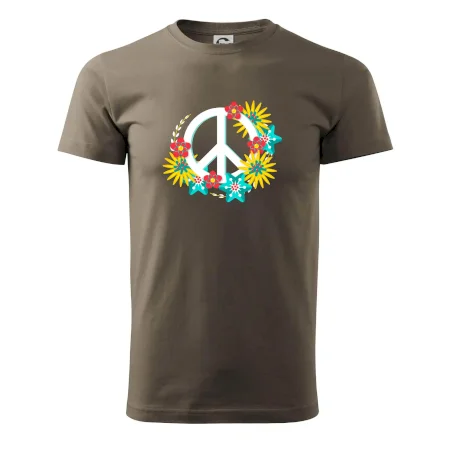 Peace symbol abstraktní