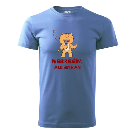 Nebrečím, ale zpívám