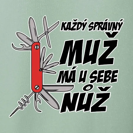 Každý správný muž, má u sebe nůž