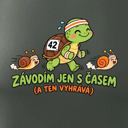 Běžecká želva závodím jen s časem