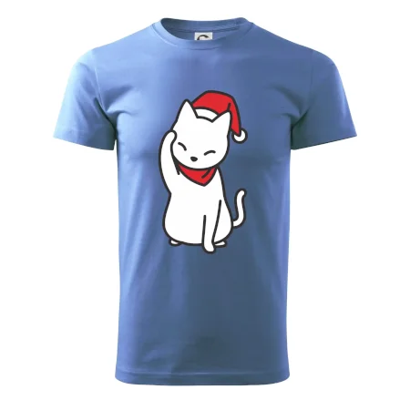 Vánoční kočka mávající