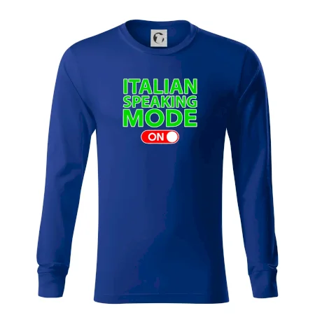 Italian speaking mode - ON