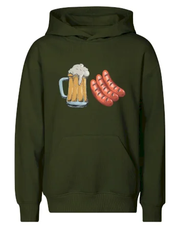 Pivo a klobása