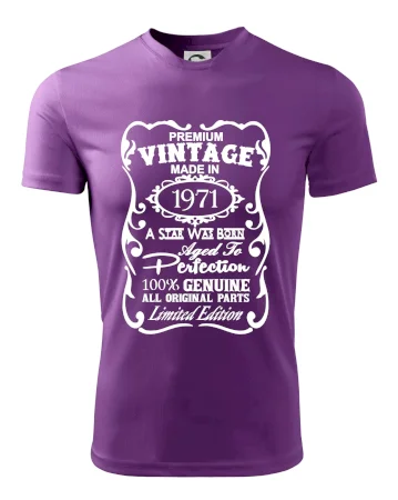Vintage Etiketa - 1971