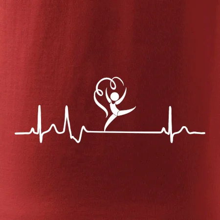 EKG moderní gymnastika stuha