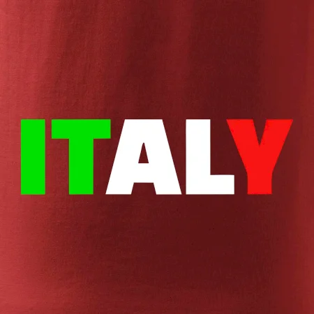 Italy Nápis