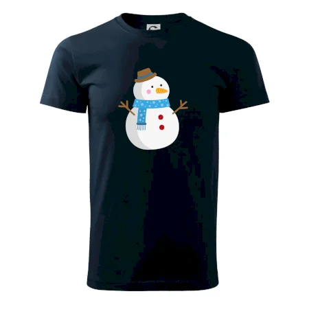 Sněhulák se šálou