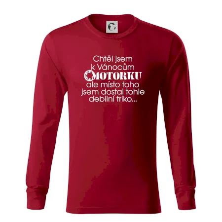 Chtěl jsem dostat motorku - Vánoce