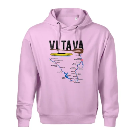 Mapa řeky Vltavy