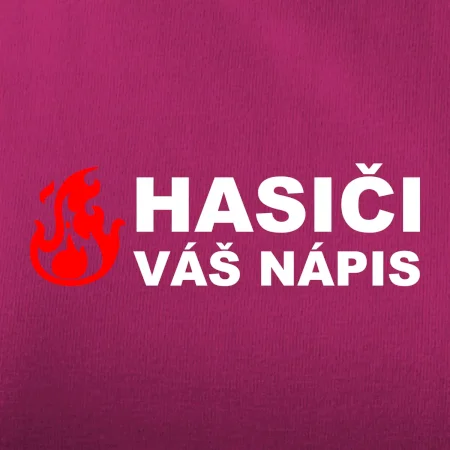 Hasiči (oheň, název sboru - vlastní nápis)