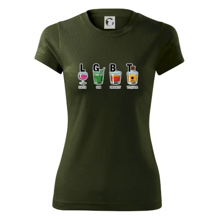 LGBT -  Likér, Gin, Brandy, Tequila