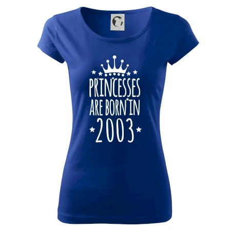 Princesses are born in 2003