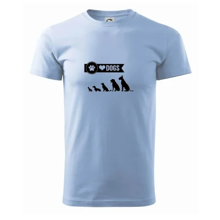I love dogs - tlapka