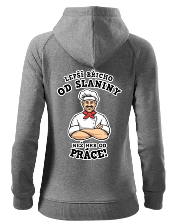 Lepší břicho od slaniny než hrb od práce