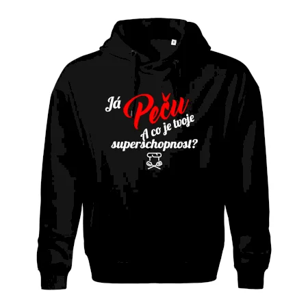 Já peču - tvoje superschopnost? šikmý nápis