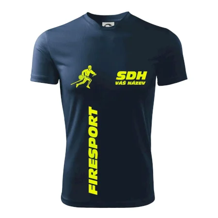 Hasičský sport SDH + váš název FLUO