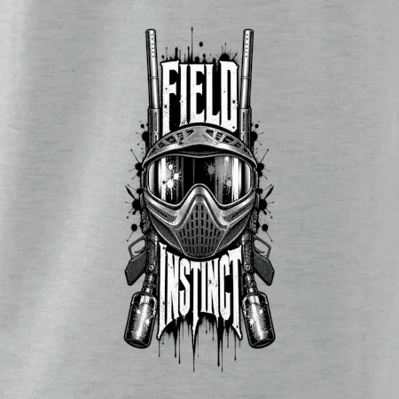 Černobílá maska field instinct paintball