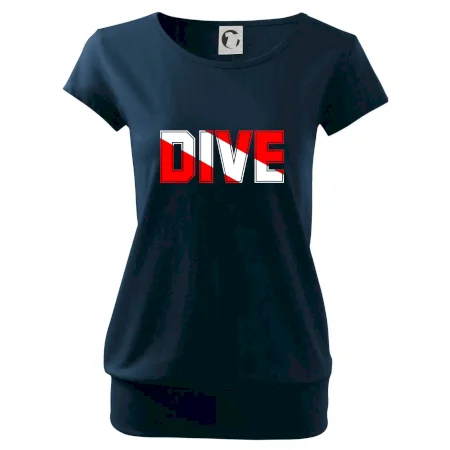 Dive nápis vlajka