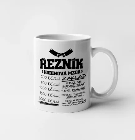 Hodinová mzda řezník