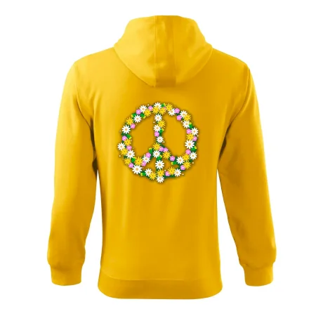 Peace symbol kopretiny