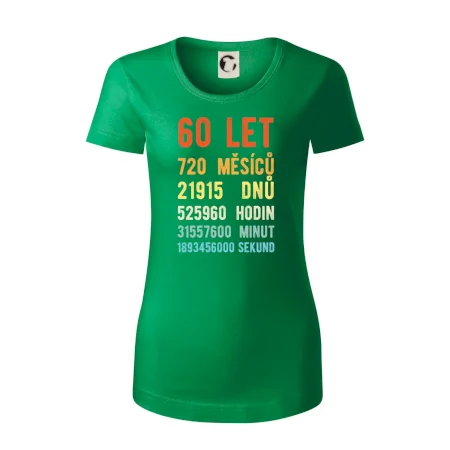Narozeniny 60 přepočet času