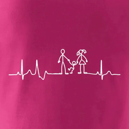 EKG rodina a jedno dítě